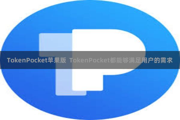 TokenPocket苹果版  TokenPocket都能够满足用户的需求
